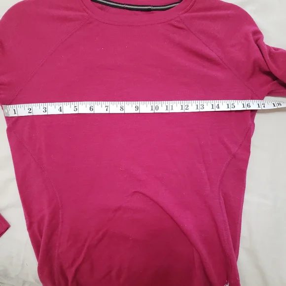 Smartwool Women's Pink Long Sleeve Top Small - Picture 7 of 7